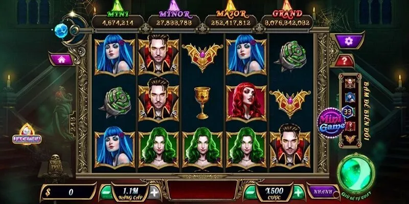 Hướng dẫn chơi Quay hũ Slot Bá Tước Quyền Năng tại Rikvip