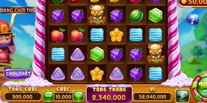 Tổng quan về quay hũ Slot Candy Fruit Samurai