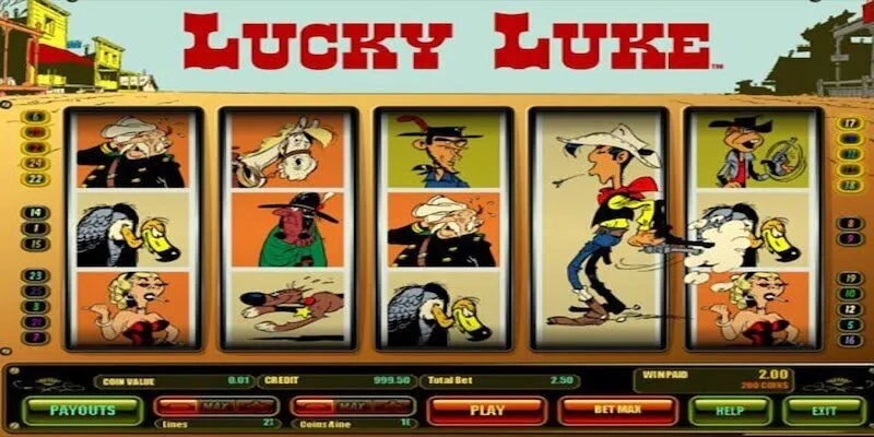 Giới thiệu về Quay hũ Slot Lucky Luke